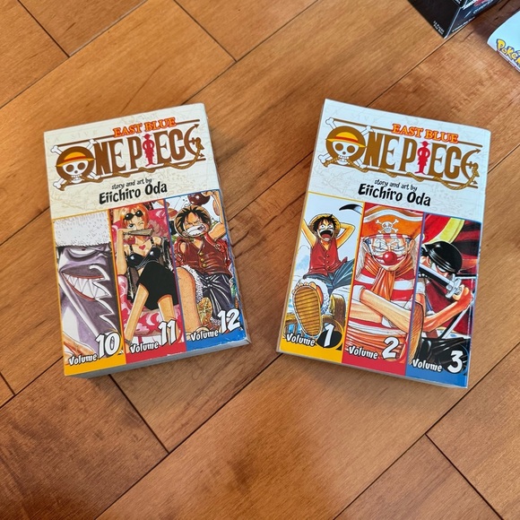 One Piece Manga Volumes 1-3 and 10-12 - Picture 1 of 7